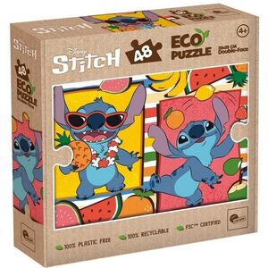 LISCIANI ΠΑΖΛ EKO ΔΙΠΛΗΣ ΟΨΗΣ STITCH 48 ΤΕΜ.