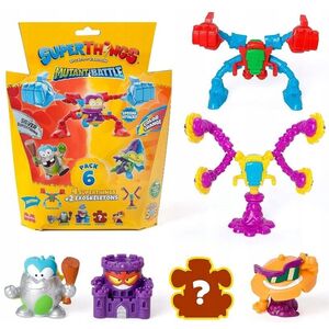SUPERTHINGS Mutant Battle 2 + Egzoszkielety 4 Figurki