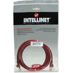 Intellinet Network Solutions Patch kabel Cat5e UTP 7,5m czerwony (319898)