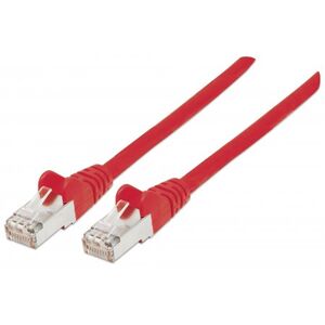 Intellinet Network Solutions Patchcord Cat6A, SFTP, 7.5 m, czerwony (319133)