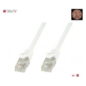 Techly Patchcord 100% Miedź Techlypro Cat.6 U/utp, 2m, Biały