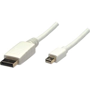 Kabel Manhattan DisplayPort Mini - DisplayPort 2m biały (393812)