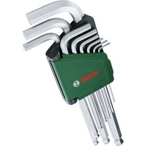 Bosch 9-częściowy zestaw kluczy sześciokątnych