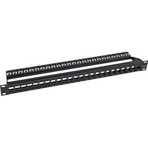EFB Patch panel 1U 24x slot keystone (11124115)
