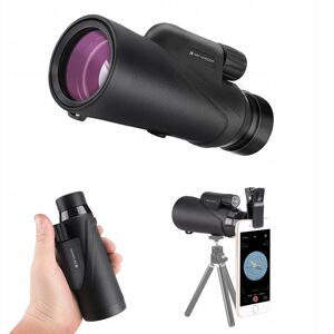 Monokular Luneta K&F ZOOM 8x 42mm BaK4 IP68 + Etui Statyw Uchwyt na Telefon