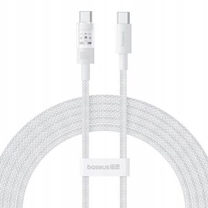 Kabel Baseus Gem Typ C-Typ C 100W 2m (biały)