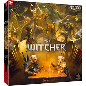 Puzzle Good Loot Gaming Puzzle: The Witcher (Wiedźmin) Playing Gwent 1000 elementów