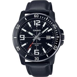 Zegarek Casio ZEGAREK MĘSKI CASIO MTP-VD01BL-1B (zd169d) + BOX