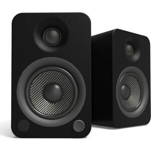 KANTO AUDIO 4" DRIVER - POWERED SPEAKERS WITH BLUETOOTH® AND PHONO PREAMP - MATTE BLACK (INCL. TYPE F & G POWER CORDS)