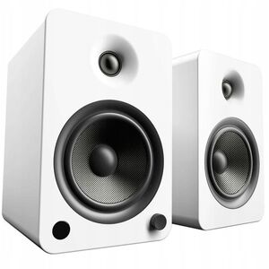 KANTO AUDIO 5.25" DRIVER - POWERED SPEAKERS WITH BLUETOOTH® AND PHONO PREAMP - MATTE WHITE (INCL. TYPE F & G POWER CORDS)