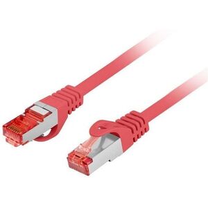 PATCHCORD ΚΑΤ.6 S/FTP LSZH CU 5M ΚΟΚΚΙΝΟ FLUKE PASSED LANBERG