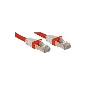 Lindy Patchkabel Cat6(A) SSTP / S/FTP PIMF rot 3.00m 10Gbit (45387)