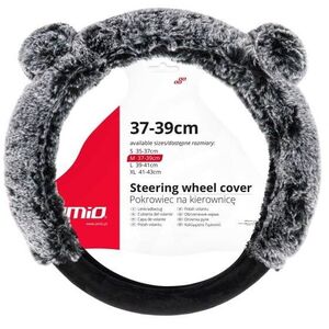 Pokrowiec nakładka na kierownicę samochodową swc-55-m 37-39cm amio-04165