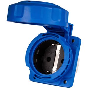 Gniazdo tablicowe 2P+Z (Schuko), 16A, 230 VAC, IP68