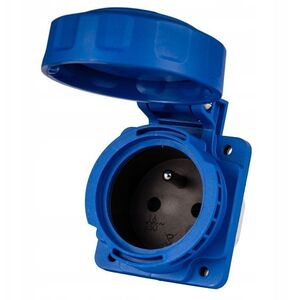 Gniazdo tablicowe 2P+Z, 16A, 230 VAC, IP68
