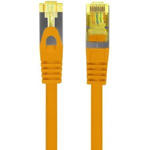 PATCHCORD ΚΑΤ.6A S/FTP LSZH CU 15M ΠΟΡΤΟΚΑΛΙ FLUKE PASSED LANBERG
