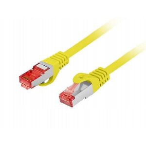 PATCHCORD ΚΑΤ.6 S/FTP LSZH CU 1M ΚΙΤΡΙΝΟ FLUKE PASSED LANBERG