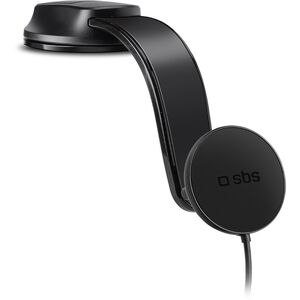 Βάση για smartphone με επαγωγικό φορτιστή SBS TESUPPMAG15W2115W συμβατή με MagSafe - μαύρο