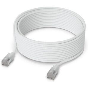Ubiquiti UACC-Cable-Patch-EL-C6A-8M-W καλώδιο δικτύου Ημιδιαφανές, Λευκό Cat6a