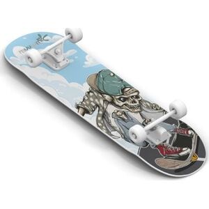 Deskorolka Muuwmi Skateboard Abec 5 Skull (540)