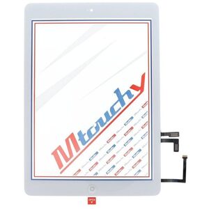 Οθόνη αφής Samsung MUSTTBY + κολλητική ταινία + Home για iPAD Air1 (λευκό)
