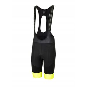Κοντό κολάν Vortice BLACK/FLUO YELLOW/REFLEX - L