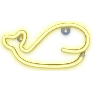 TelForceOne Neon LED WIELORYB ciepły biały Bat + USB FLNEO9 Forever Light