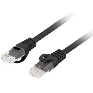 LANBERG Patchcord CAT.6 UTP LSZH CU 20m black Fluke Passed