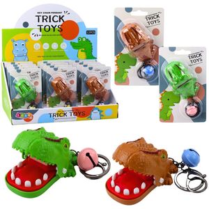Gra Zręcznościowa Dentysta Dinozaur Brelok Zawieszka 2w1
