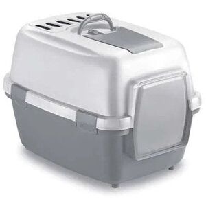 Closed toilet WivaCat 55x40x40cm white/grey 8003507979758