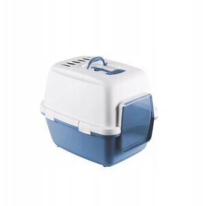 Cathy Comfort closed toilet 58x45x48cm white/blue 8003507990012