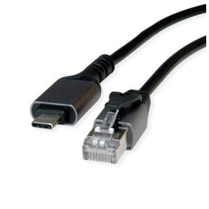 Μετατροπέας καλωδίου USB 3.2 Gen 2 σε Gigabit Ethernet, μαύρο, 2 m VALUE