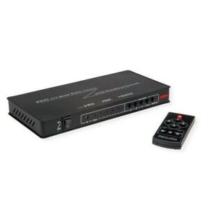 ROLINE HDMI 4x1 QUAD Multi-Viewer, με διακόπτη χωρίς ραφή
