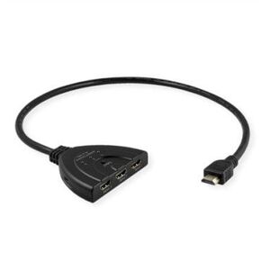 Μεταγωγέας VALUE HDMI, 3x1, 4K60Hz