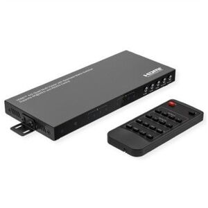 VALUE Matrix HDMI, 4x2, 4K30Hz, QUAD Multi-Viewer, ομαλή εναλλαγή