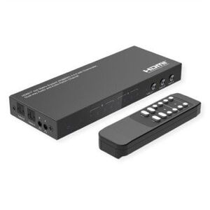 VALUE Μήτρα HDMI, 4x2, 4K60Hz, με τηλεχειριστήριο