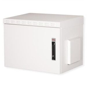 ROLINE 19-ιντσών επιτοίχια θήκη Pro 7 U, 600x450 WxD IP55 γκρι εξωτερική