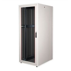 ROLINE Βασικό ντουλάπι δικτύου 19 ιντσών 42 U, 800x1000 ΠxΒ, γυάλινη πόρτα, γκρι