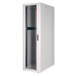 ROLINE Βασικό ντουλάπι δικτύου 19 ιντσών 42 U, 600x1000 ΠxΒ, γυάλινη πόρτα, γκρι