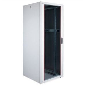 ROLINE 19 ιντσών ντουλάπα δικτύου Pro 42 U, 800x800 ΠxΒ, γυάλινη πόρτα, γκρι