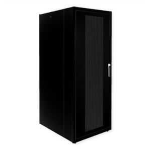 ROLINE 19-ιντσών ντουλάπα διακομιστή Basic 42 U, 800x1000 WxD διάτρητη μαύρη