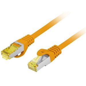 PATCHCORD ΚΑΤ.6A S/FTP LSZH CU 20M ΠΟΡΤΟΚΑΛΙ FLUKE PASSED LANBERG