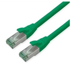 ROLINE RM S/FTP (PiMF) Patch Cord Cat.6A, zielony, 1 m
