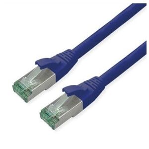 ROLINE RM S/FTP (PiMF) Patch Cord Cat.6A, niebieski, 1 m