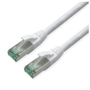 ROLINE RM S/FTP (PiMF) Patch Cord Cat.6A, biały, 5 m