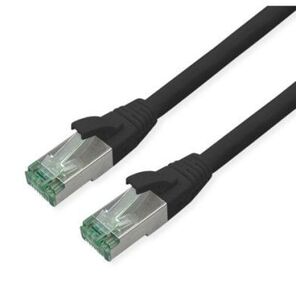 ROLINE RM S/FTP (PiMF) Patch Cord Cat.6A, czarny, 5 m