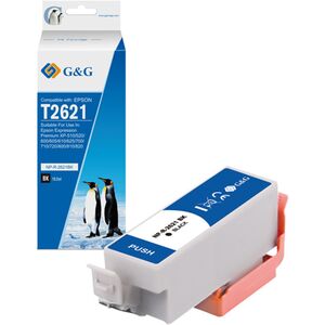 Μελάνι G&G G&G συμβατό με C13T26214012, NP-R-2621BK, μαύρο