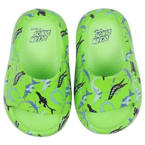 Ocean Παιδικές Παντόφλες BECO OCEAN DINOS 9275 8 24/25 πράσινο