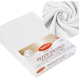 Matex Prześcieradło 90 x 200 z Gumką Matex MUSLIN 01