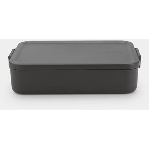 BRABANTIA Κάντε &amp| Πάρτε μεγάλο κουτί μεσημεριανού γκρι σκούρο 203060